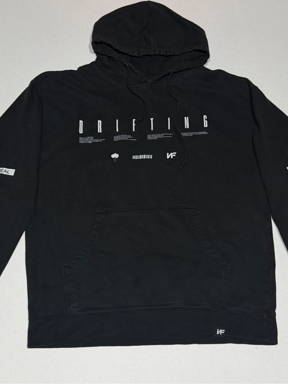 NF Drifting Black Album Pullover Hoodie - Men's